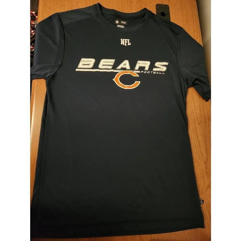NFL Chicago Bears Navy Shirt Size SMALL